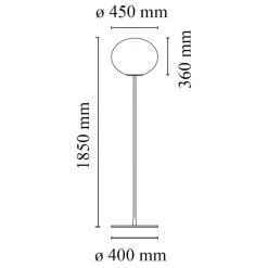 Glo-Ball F3 Stehleuchte