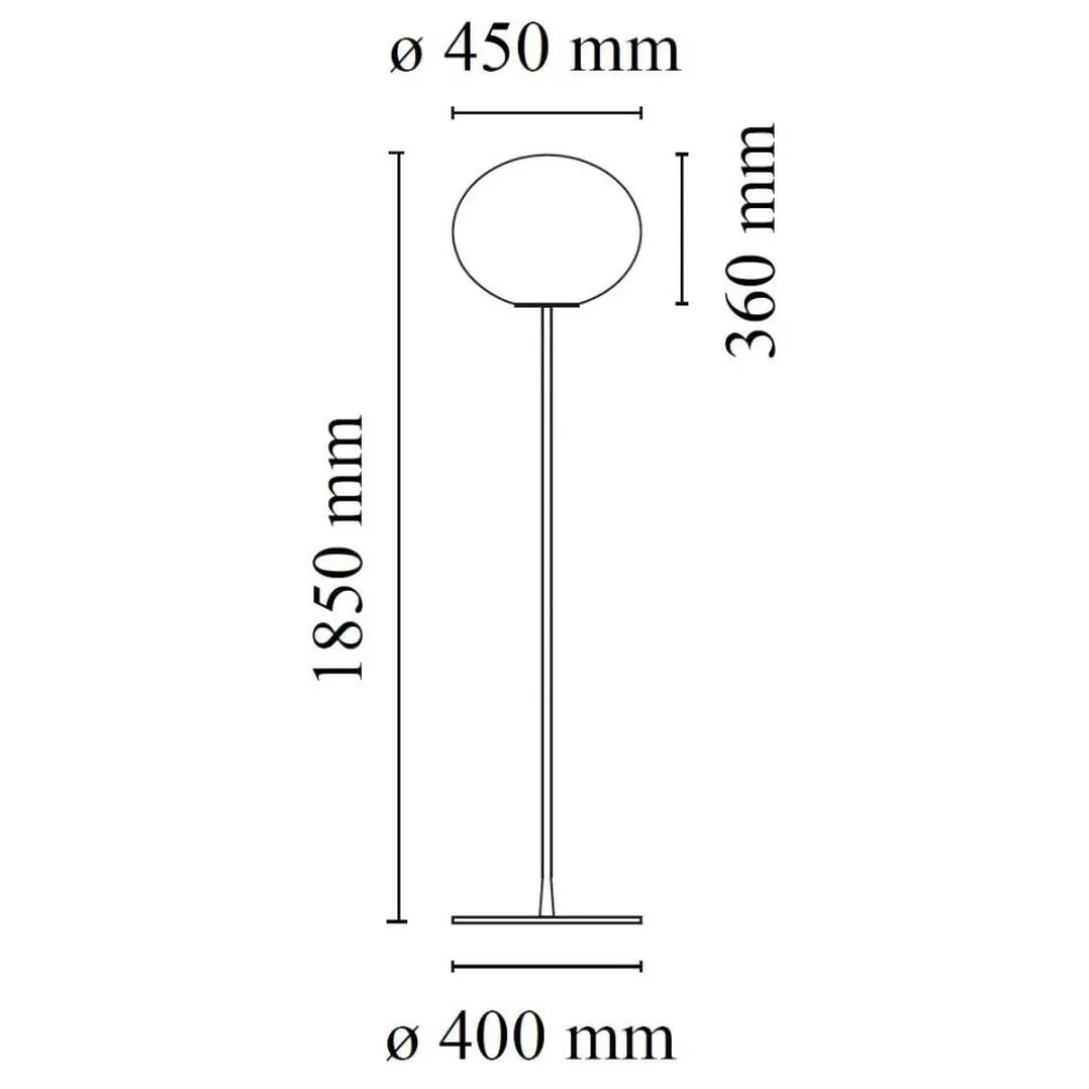 Glo-Ball F3 Stehleuchte