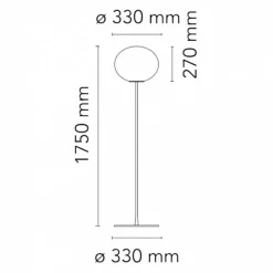 Glo-Ball F2 Stehleuchte