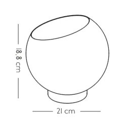 Globe Blumentopf Ø 21cm