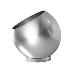 Globe Blumentopf Edelstahl Ø 17cm