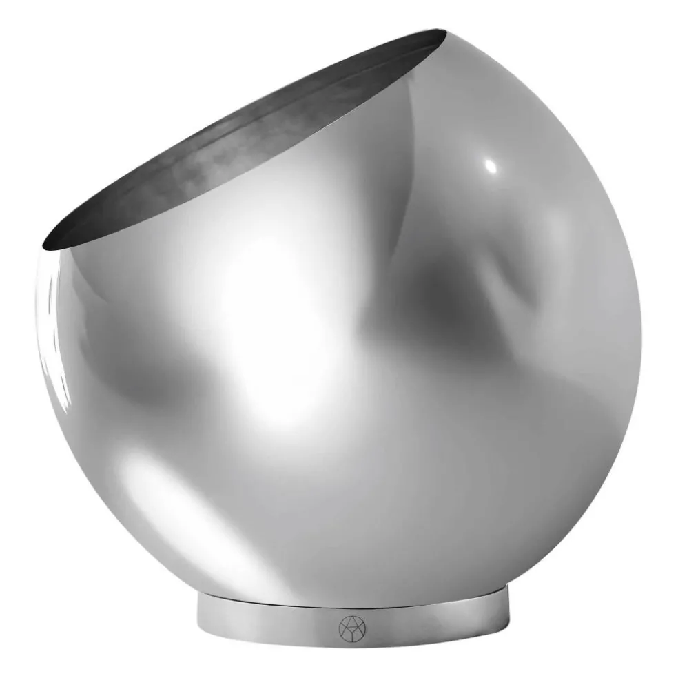 Globe Blumentopf Edelstahl Ø 43cm
