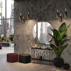 Globe Blumentopf Messing Ø 30cm