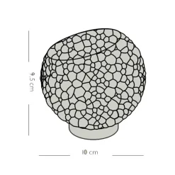 Globe Bubbles Teelichthalter Ø 10cm