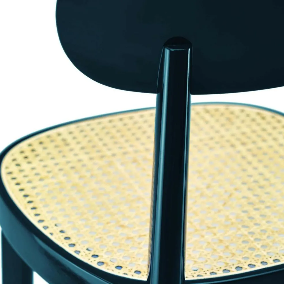 Gloss 118 Stuhl mit Rohrgeflecht