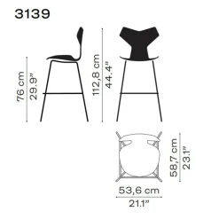 Grand Prix™ Barhocker hoch