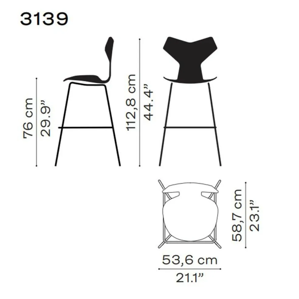 Grand Prix™ Barhocker hoch