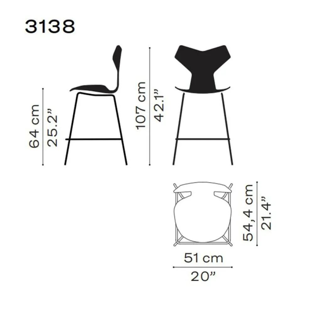 Grand Prix™ Barhocker niedrig