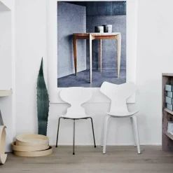 Grand Prix™ Stuhl mit Holzgestell