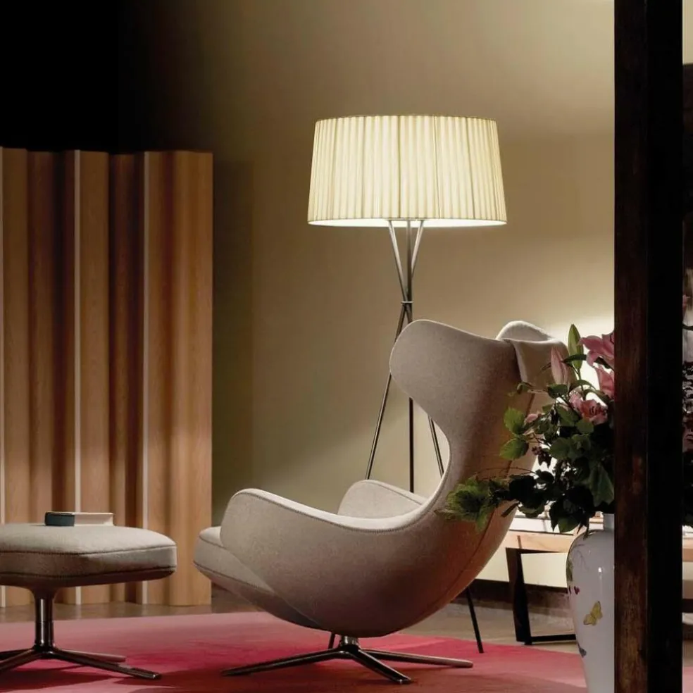 Grand Repos Sessel & Ottoman Stoff