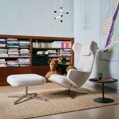 Grand Repos Sessel & Ottoman Stoff