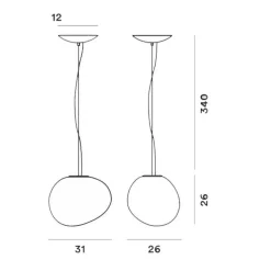 Gregg Media Pendelleuchte