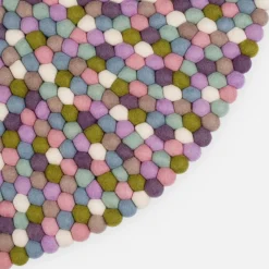 Greta Filzkugelteppich