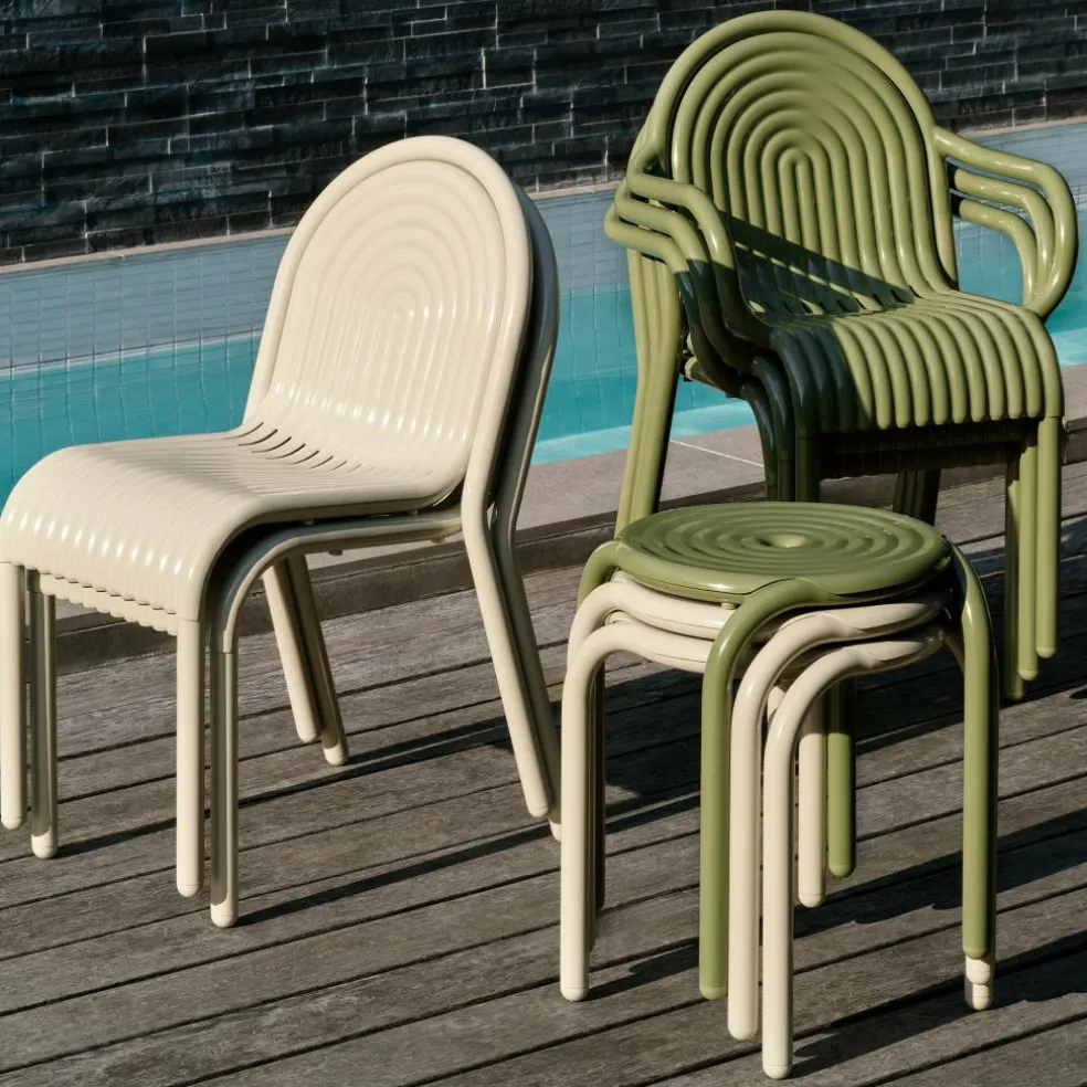 Groove Gartenarmlehnstuhl