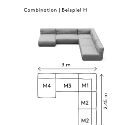 Grow Chaiselongue Modul 4