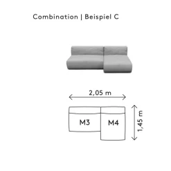 Grow Chaiselongue Modul 4