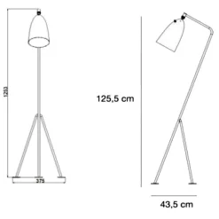 Gräshoppa Stehleuchte