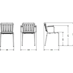 Haefeli Modell 1020 Gartenstuhl