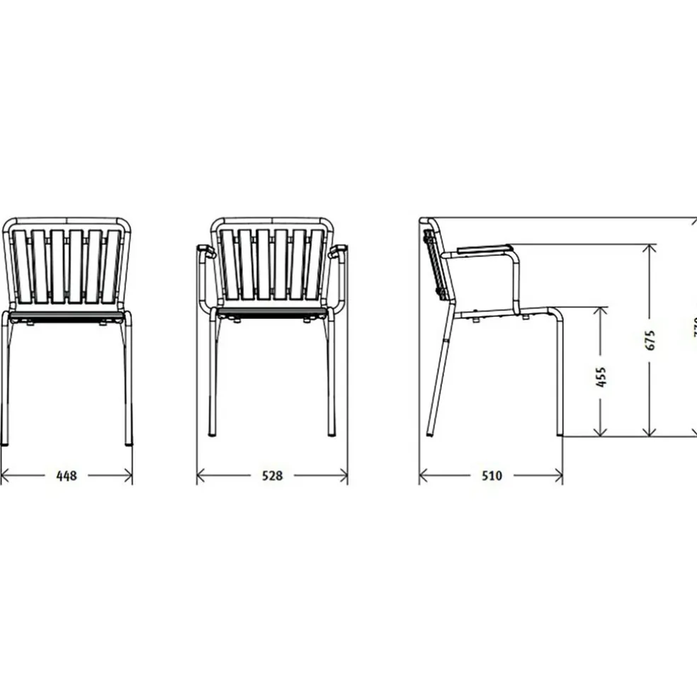 Haefeli Modell 1020 Gartenstuhl