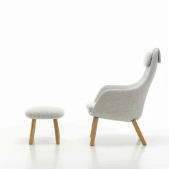 HAL Lounge Sessel & Ottoman Stoff