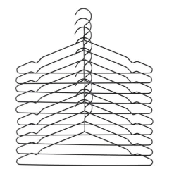 Hang Kleiderbügel Set 10 tlg.