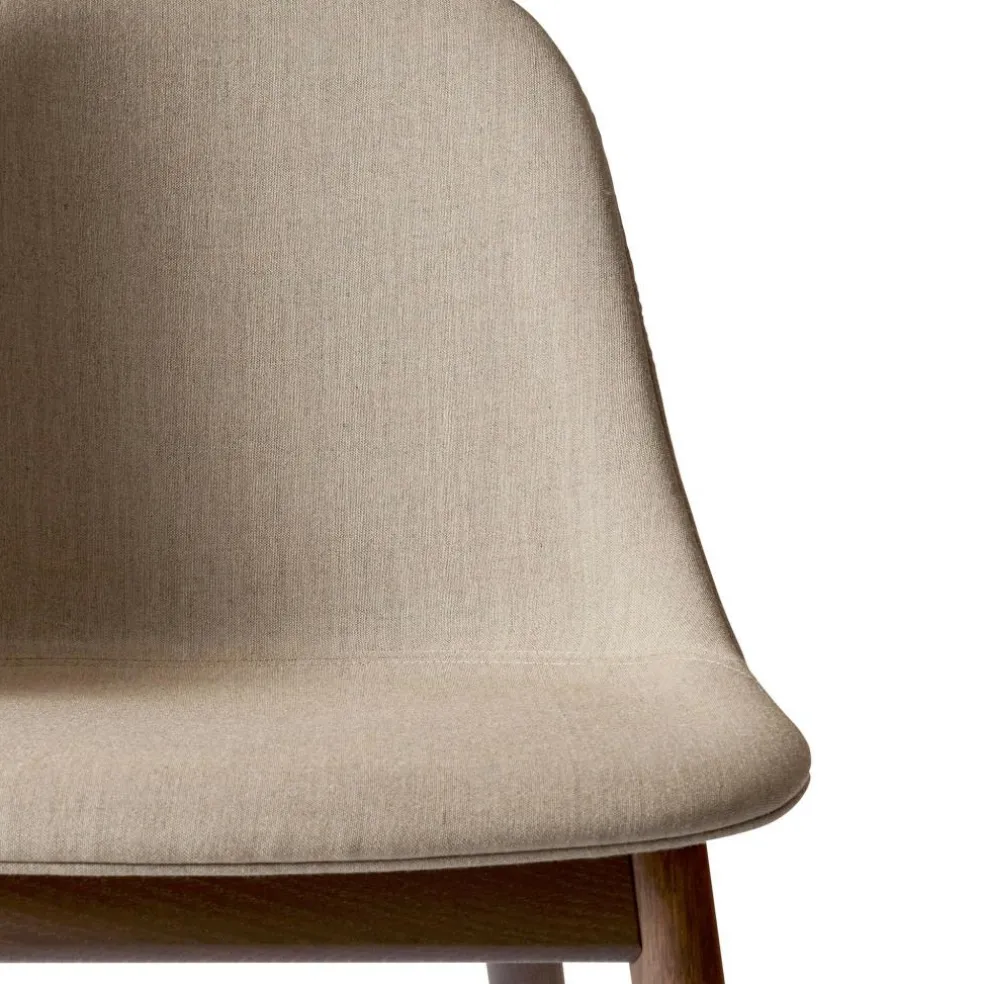 Harbour Side Chair Gestell Eiche dunkel Stoff