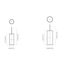 Hashira Pendelleuchte