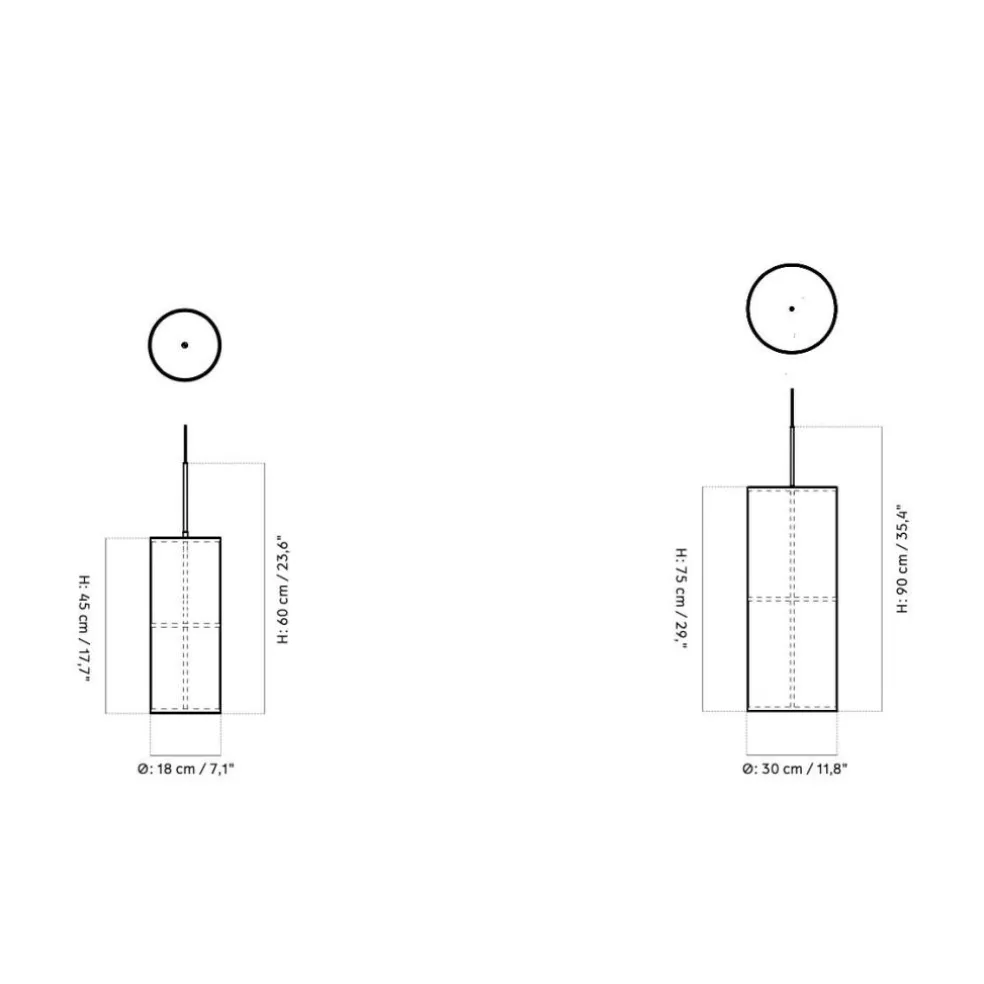 Hashira Pendelleuchte