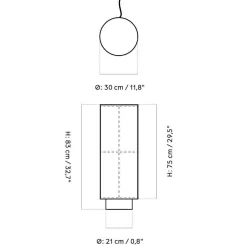 Hashira Tischleuchte