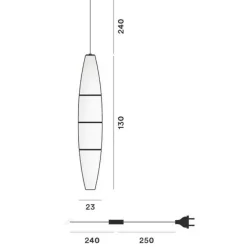 Havana Außenpendelleuchte