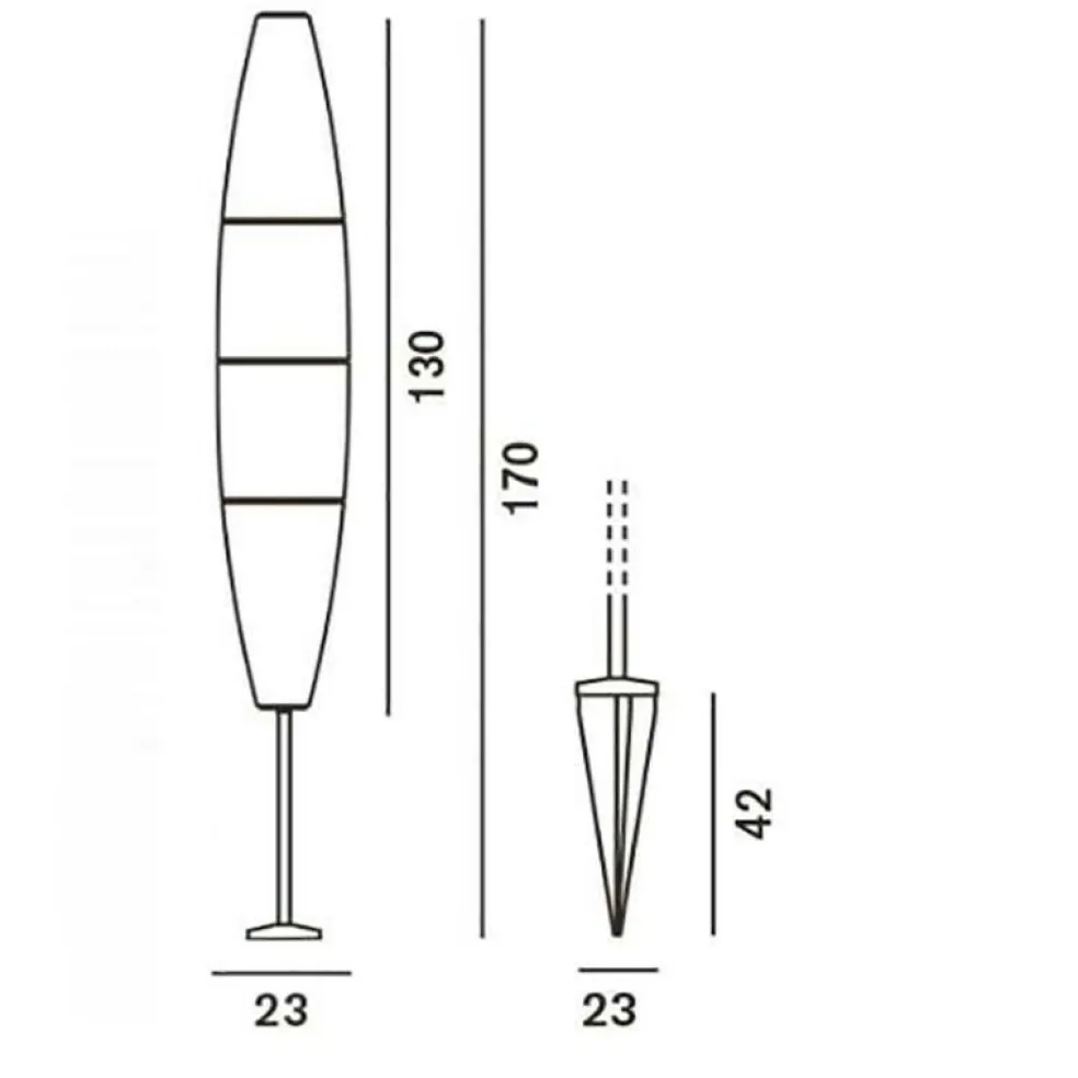 Havana Terra Außenstehleuchte
