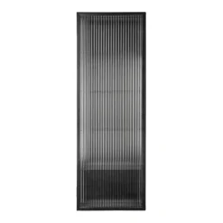 Haze Wandschrank geriffeltes Glas 35x100cm