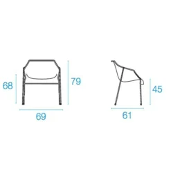 Heaven Gartenarmlehnstuhl