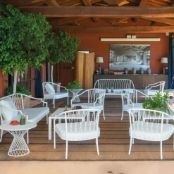 Heaven Garten-Beistelltisch Stahl Ø60cm