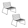 Hee Lounge Stuhl 2er Set