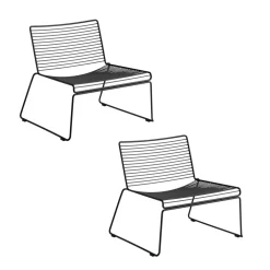 Hee Lounge Stuhl 2er Set