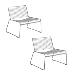 Hee Lounge Stuhl 2er Set