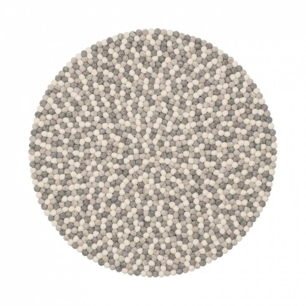 Hella Filzkugelteppich
