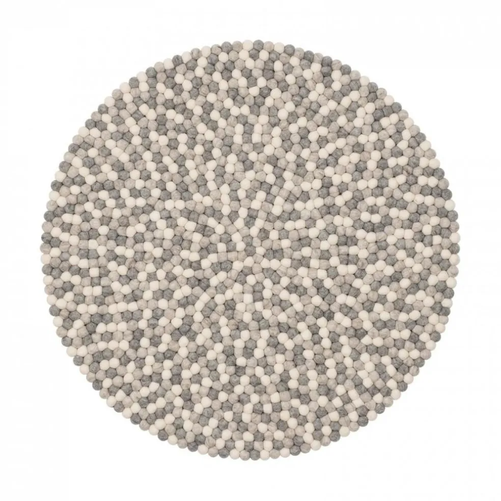 Hella Filzkugelteppich