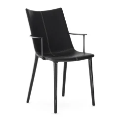 H.H.H. Armlehnstuhl Leder