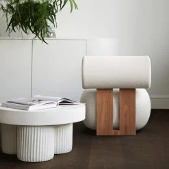 Hippo Lounge Sessel Gestell Eiche natur