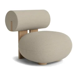 Hippo Lounge Sessel Gestell Eiche natur
