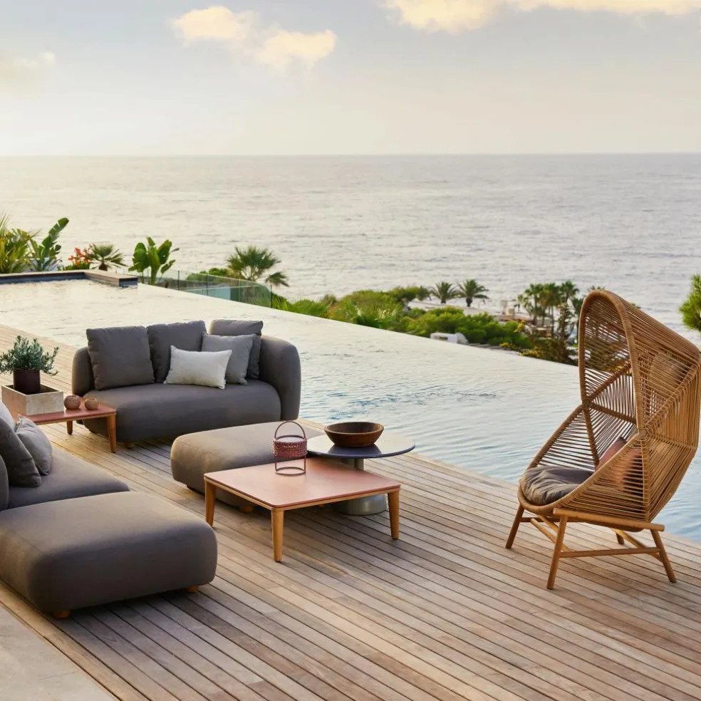 Hive Outdoor Sessel Gestell Teak