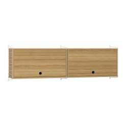 Hängeschrank mit Klapptüren 156x50x30cm