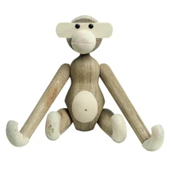 Holzfigur Affe klein Ahorn