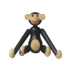 Holzfigur Affe mini