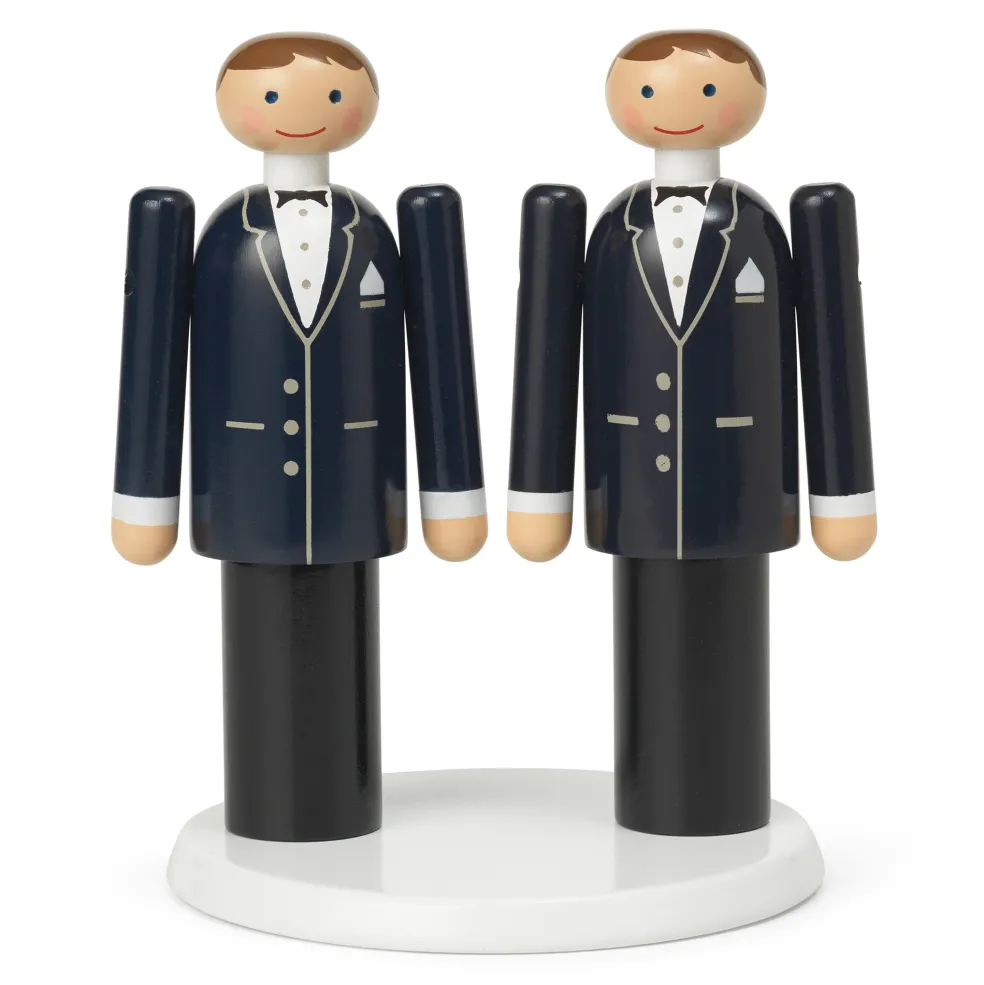 Holzfigur Braut & Bräutigam