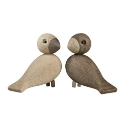 Holzfiguren Die Unzertrennlichen