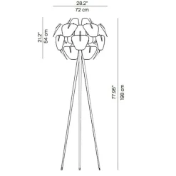 Hope D66 Stehleuchte Ø72cm