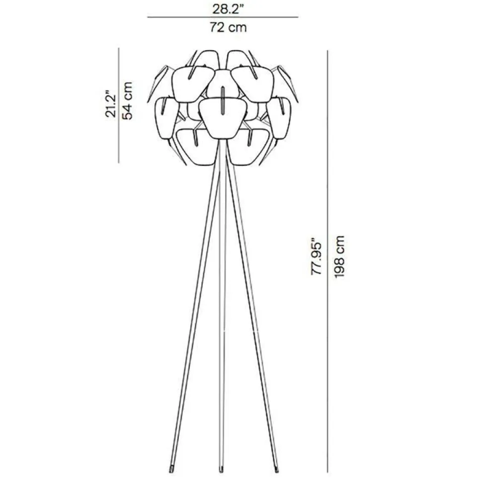 Hope D66 Stehleuchte Ø72cm